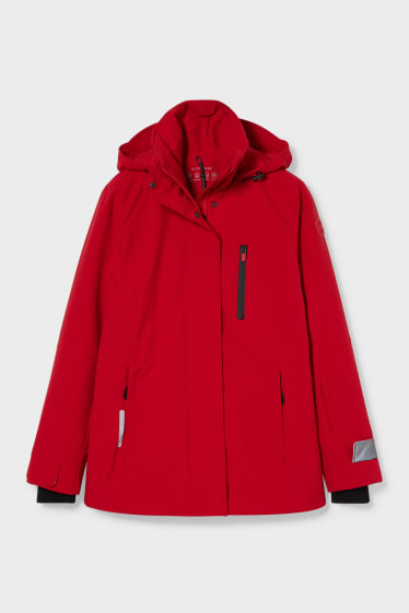 Dámské - Funkční bunda s kapucí - THERMOLITE® - červená