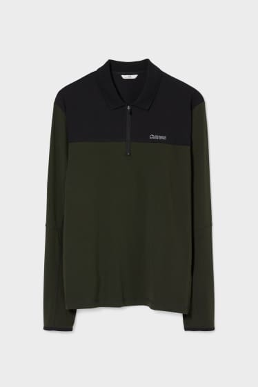 Men - Active long sleeve top - green