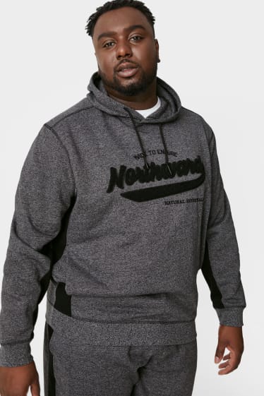 Men - Hoodie - gray-melange