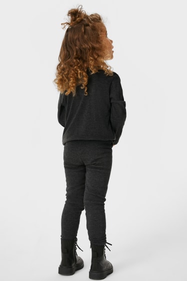 Children - Thermal leggings - dark gray