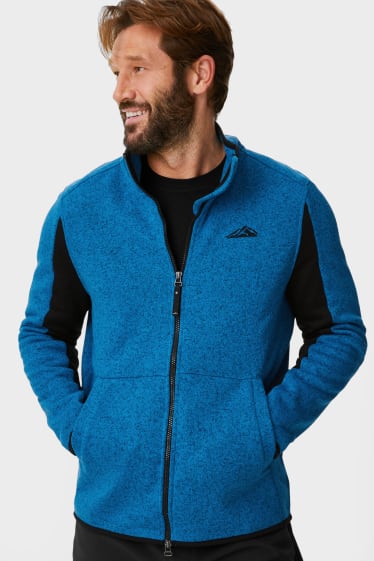 Men - Fleece jacket - THERMOLITE® - blue