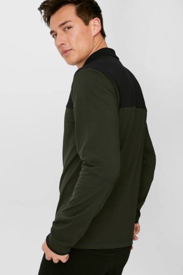 Men - Active long sleeve top - green