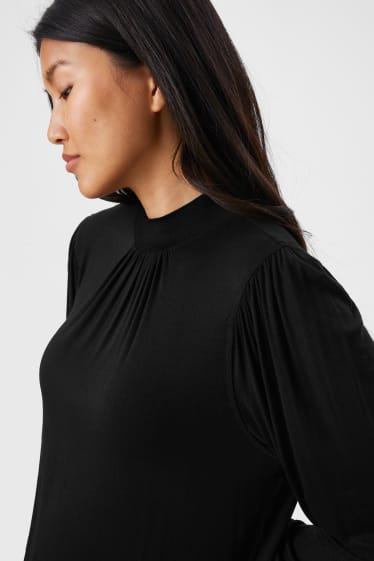 Donna - Maglia a maniche lunghe - nero