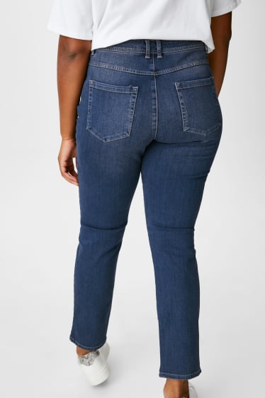 Femmes - Slim jean - jean bleu foncé