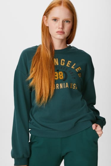 Teens & young adults - CLOCKHOUSE - sweatshirt - dark green