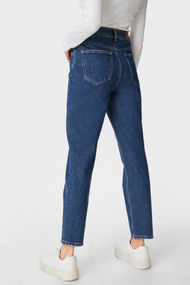 Women - CLOCKHOUSE - mom jeans - denim-blue