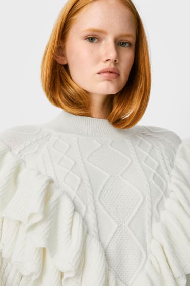 Women - CLOCKHOUSE - jumper - white