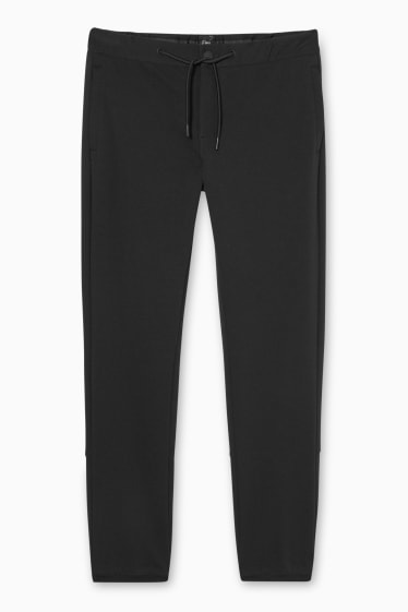 Herren - Hose - Tapered Fit - Flex - LYCRA® - schwarz