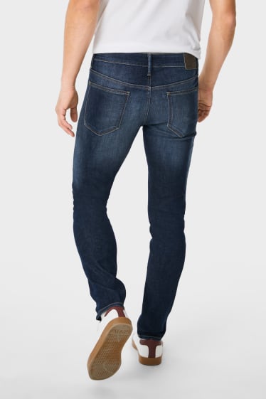 Hommes - Skinny jean - LYCRA® - jean bleu foncé