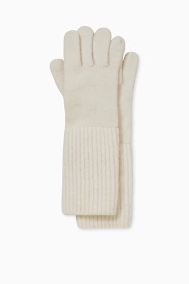 Damen - Handschuhe - weiß
