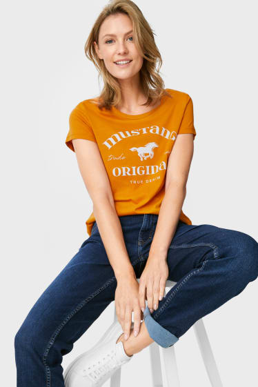 Damen - MUSTANG - T-Shirt - orange