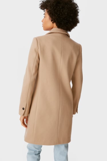 Women - Coat - beige