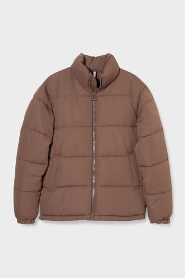 Men - CLOCKHOUSE - quilted jacket - Coffee