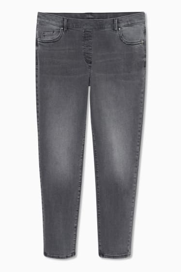 Mujer - Jegging jeans - vaqueros - gris