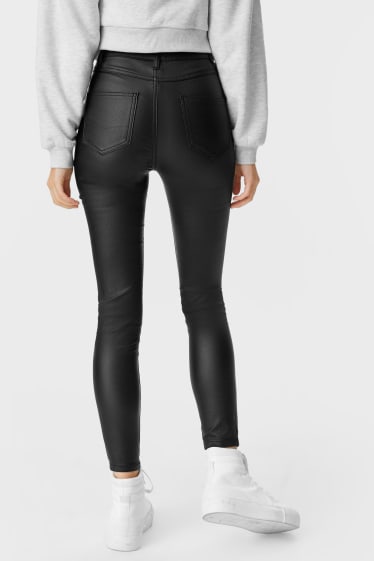 Dames - CLOCKHOUSE - broek - skinny fit - zwart