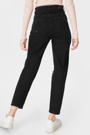 Women - CLOCKHOUSE - mom jeans - black