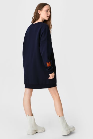 Women - CLOCKHOUSE - sweatshirt dress - Mickey Mouse - dark blue