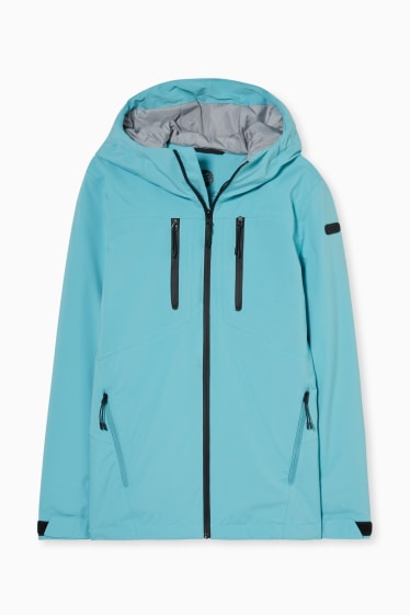 Damen - Funktionsjacke mit Kapuze - THERMOLITE® - türkis