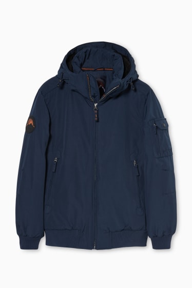 Herren - Blouson mit Kapuze - dunkelblau