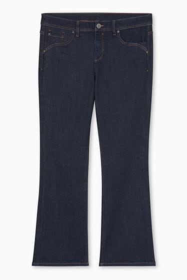Kobiety - Bootcut jeans - dżins-ciemnoniebieski
