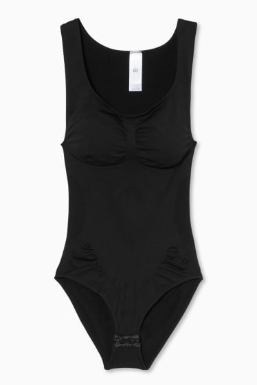 Dona - Bodi modelador - sense costures - negre