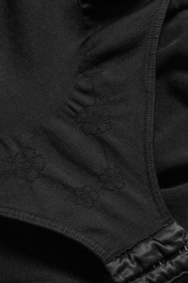 Dona - Bodi modelador - sense costures - negre