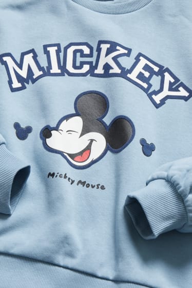 Femei - CLOCKHOUSE - bluză de molton - Mickey Mouse - albastru