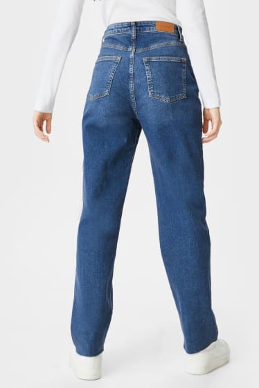 Ragazzi e giovani - CLOCKHOUSE - jeans loose fit - a vita alta - LYCRA® - jeans blu