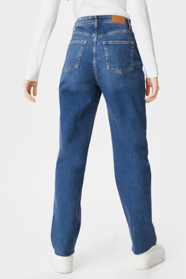 Dames - CLOCKHOUSE - loose fit jeans - high waist - LYCRA® - jeansblauw
