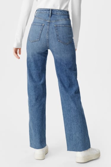 Women - CLOCKHOUSE - relaxed jeans - blue denim