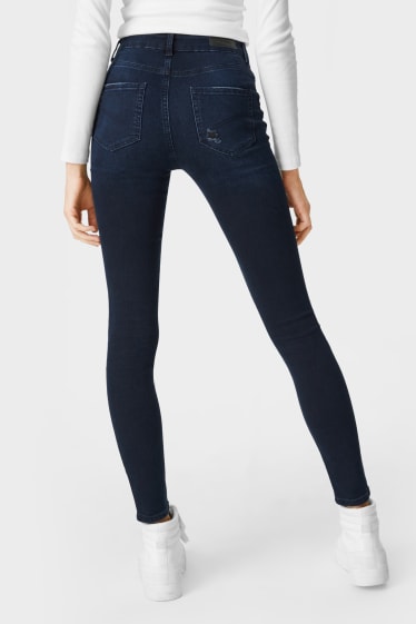 Kobiety - CLOCKHOUSE - skinny jeans - dżins-ciemnoniebieski