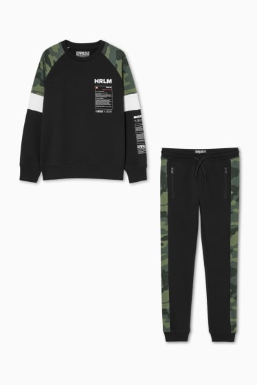 Children - Set - sweatshirt and joggers - 2 piece - black