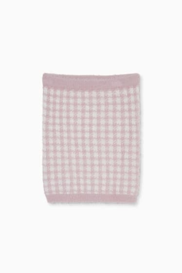 Damen - Strickrock - rosa