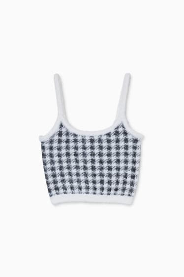 Donna - Top - nero / bianco