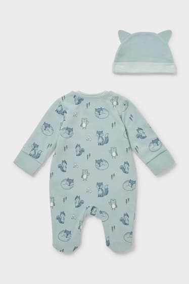 Babys - Erstlingsoutfit - 3 teilig - mintgrün