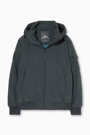 Uomo - Blouson con cappuccio  - verde scuro