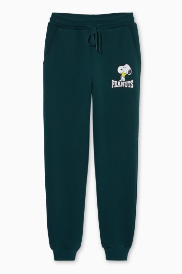 Femmes - CLOCKHOUSE - pantalon de jogging - Peanuts - vert foncé