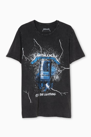 Men - CLOCKHOUSE - T-shirt - Metallica - black