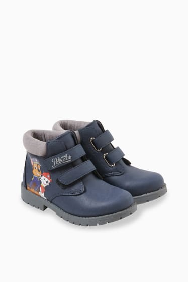 Kinder - Paw Patrol - Boots - Lederimitat - dunkelblau