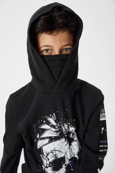 Kinderen - Hoodie - zwart