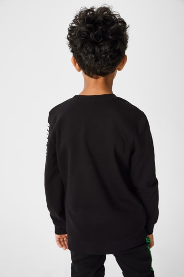 Kinder - Minecraft - Sweatshirt - schwarz