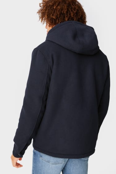Uomo - CLOCKHOUSE - giacca con cappuccio - blu scuro