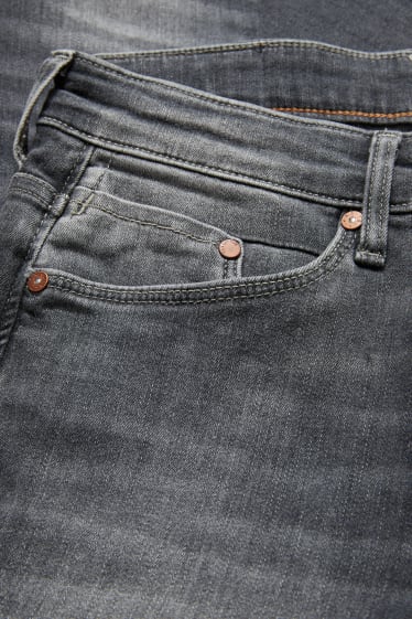 Hombre - Premium slim jeans - vaqueros - gris