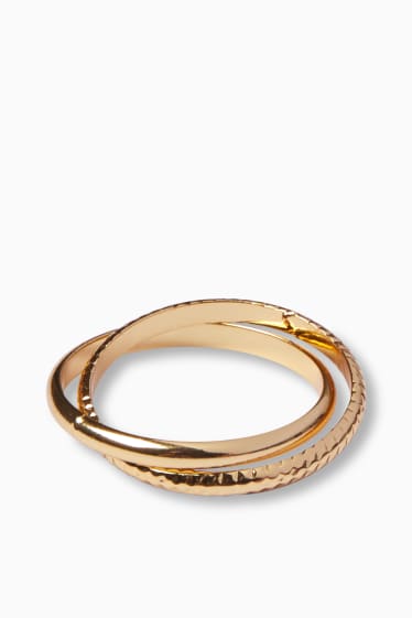 Donna - SIX - anello - dorato - oro