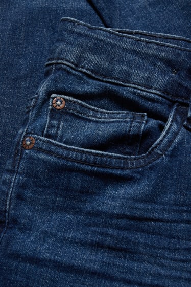 Dětské - Slim jeans - džíny - tmavomodré