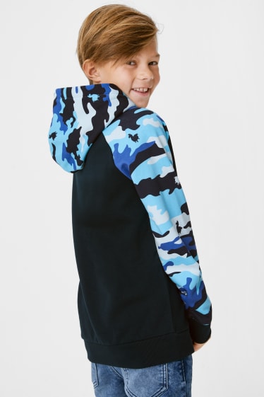 Kinderen - Fortnite - hoodie - donkerblauw