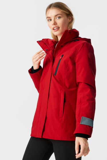 Mujer - Chaqueta funcional con capucha - THERMOLITE® - rojo