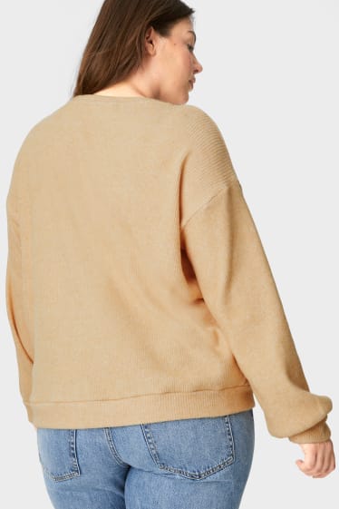 Damen - CLOCKHOUSE - Sweatshirt - gelb-melange