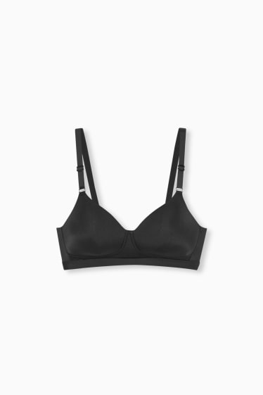 Women - Non-wired mastectomy bra - padded - black