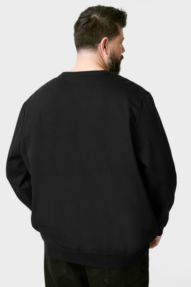 Bărbați - Bluză de molton - negru